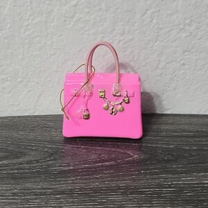 Chic Pink Handbag Ornament